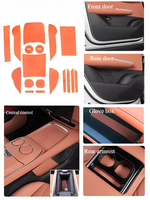 For deepal s07 changan accessories Door Groove Mats Silicone Anti-Slip Door Gate Slot Pads Cup Holder Mats Accessories