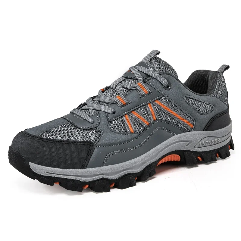 Hiking Shoes for Men Outdoor Black Male Sport Walking Shoes Autumn Winter Man Jogging Trekking Sneakers Trainers Plus Size