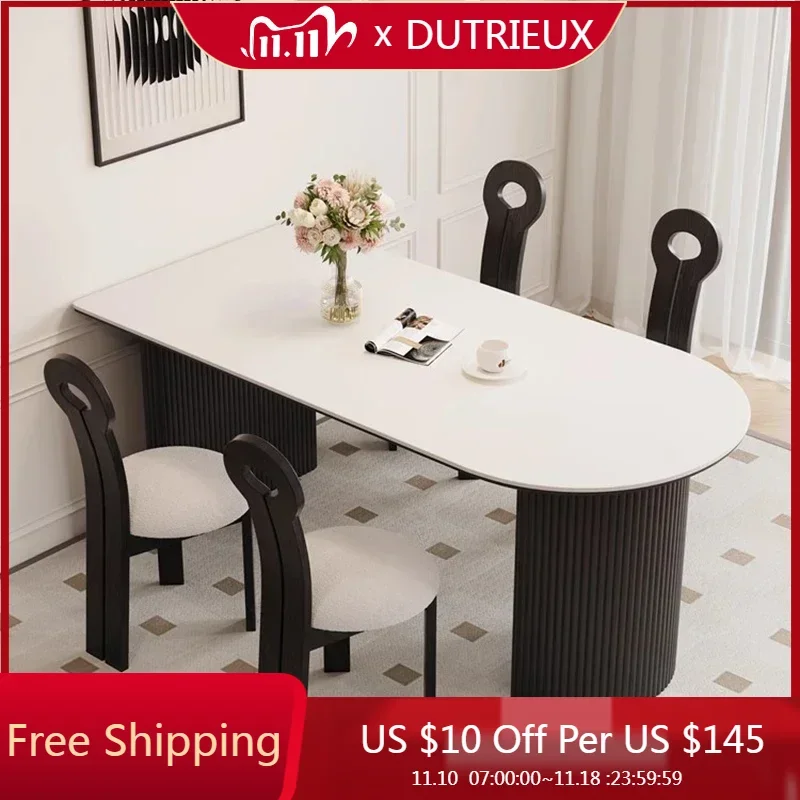 

Portable Lounge Dining Table Designer Garden Reception Bistro Dining Table Mahjong Writing Juegos De Comedor Home Furniture