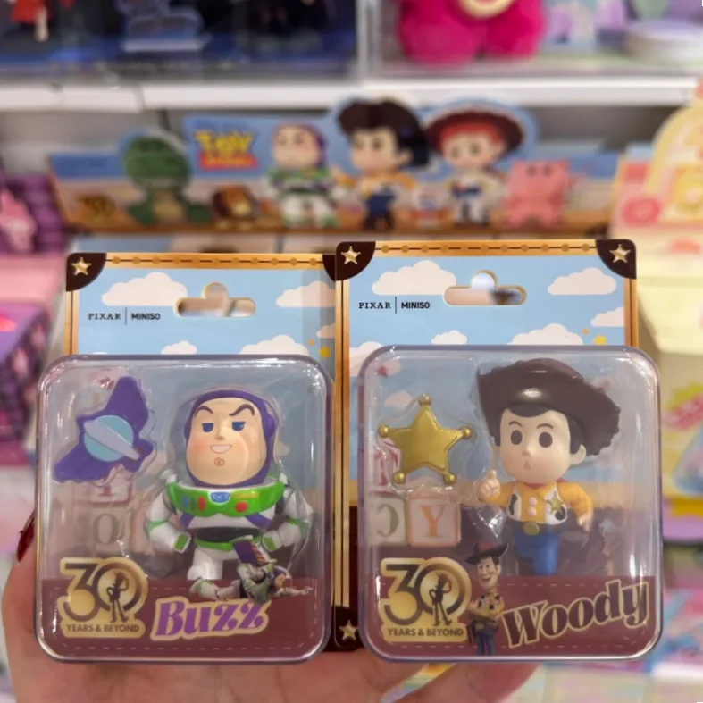 ديزني بيكسار توي ستوري صندوق أعمى سلسلة قابلية اللعب لا نهاية لها مصعد أنيمي الطرفية الشكل وودي جيسي لايت يير لعبة مجسمة #3