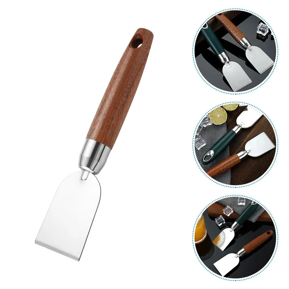 

Oil Scraper Stainless Steel Compact Multi-Purpose Scraper Tool for Kitchen Floor Ceramic Glass Paint Sticker Residue Cleaning