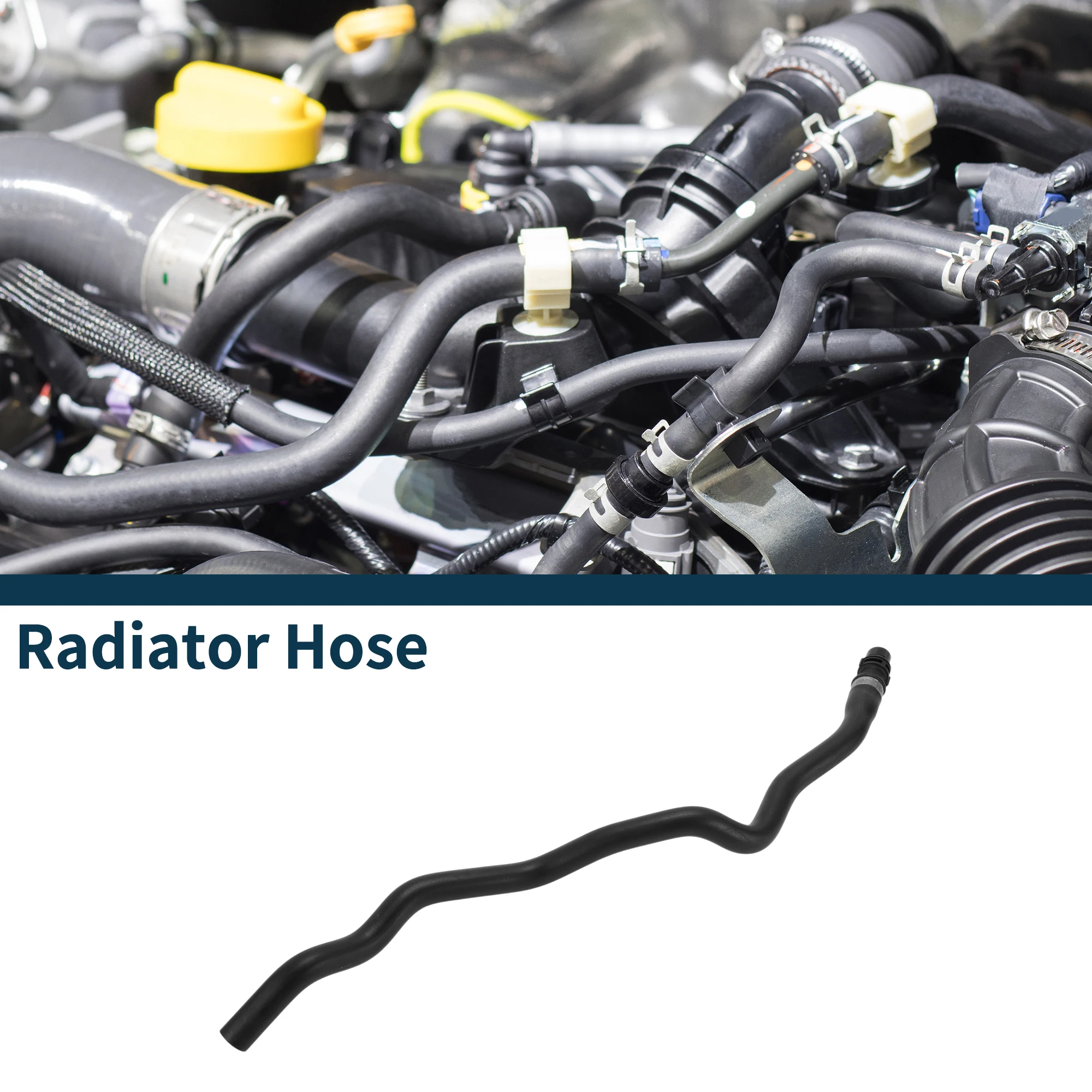 

Шланг радиатора Motoforti, шланг нагревателя No 64219329643 для BMW 3 серии 05-19, резиновый шланг охлаждающей жидкости, черный, 1 шт.