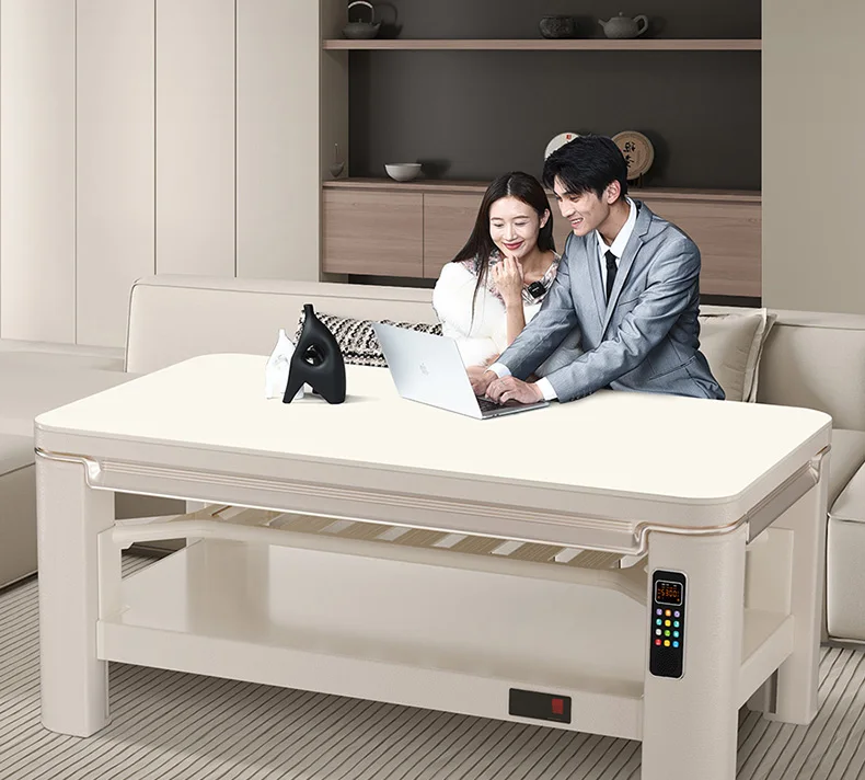 

new lifting heating household coffee one-piece roasting electric heating table electric heater living room