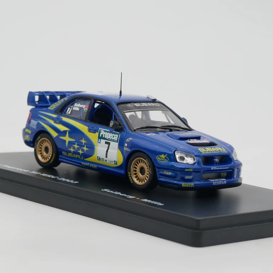 

Ixo 1:43 литой Сплав Subaru Impreza S9 WRC 2003 игрушки модели автомобилей классика ностальгия подарки для взрослых сувенир статический дисплей