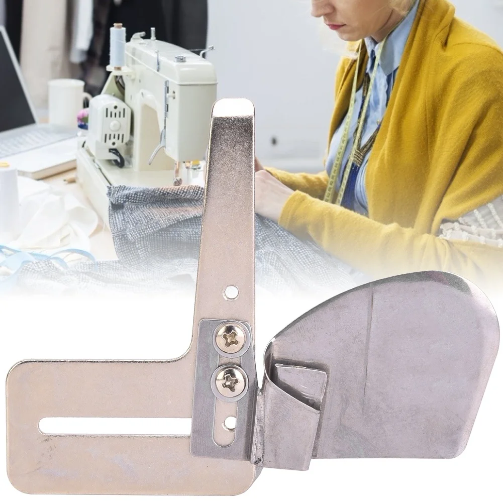 Edge Hemmer Single Up Turn Edge Folder Hemming Attachment for Sewing Machine3/8in