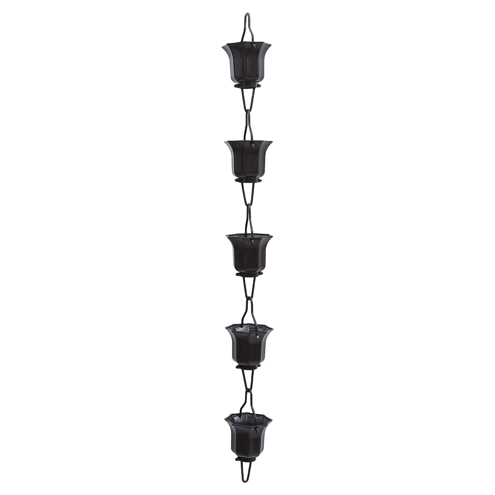 

Rain Chain Flower Cup Lotus Aluminum Alloy Die Casting Garden Decoration Outside Use High Quality Durable Beautiful