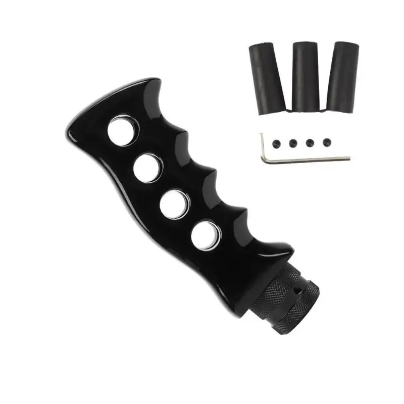 

02DE Auto Stylish Shifter Knob Gear Shifter Head for Manual Vehicles Car Enthusiasts with Aluminum Resin Craftsmanships