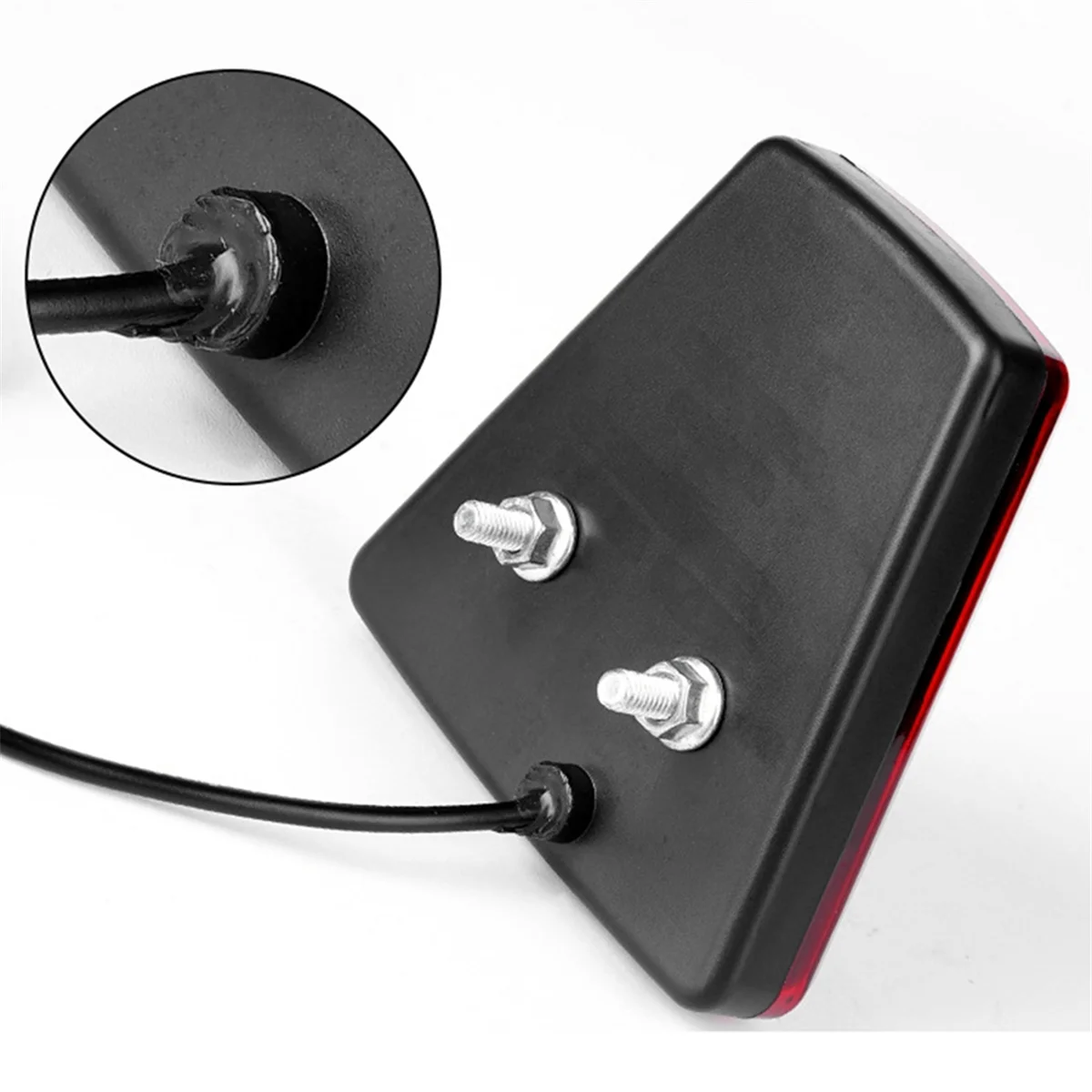 LED F1 V نمط ضوء الفرامل العالمي سيارة الخلفية القيادة الضباب الطيار أضواء الخلفية الذيل الثالث مصباح مكبح لسيارة SUV JDM BBA