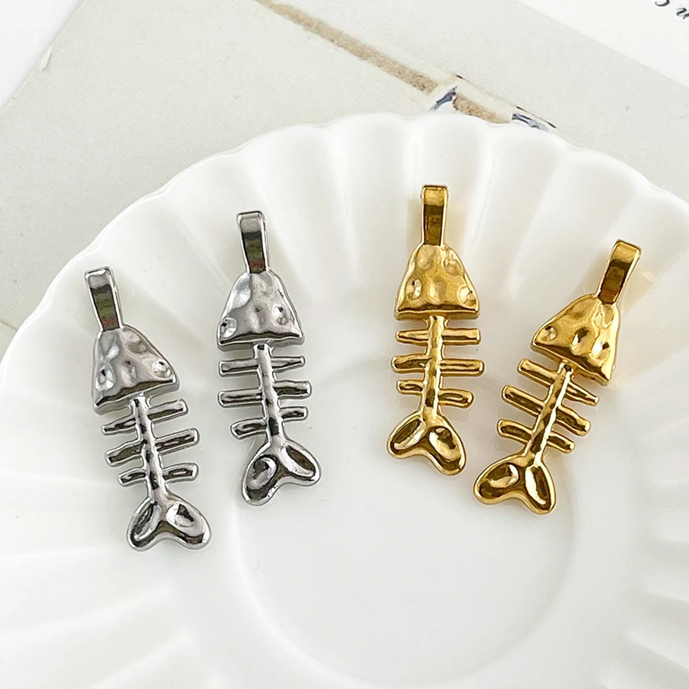 

Сердечный дизайн 50 шт. 9*32 мм кулон в виде рыбы для ожерелья/подвески из нержавеющей стали «сделай сам»/фурнитура и компоненты для ювелирных изделий/ручная работа # 195610