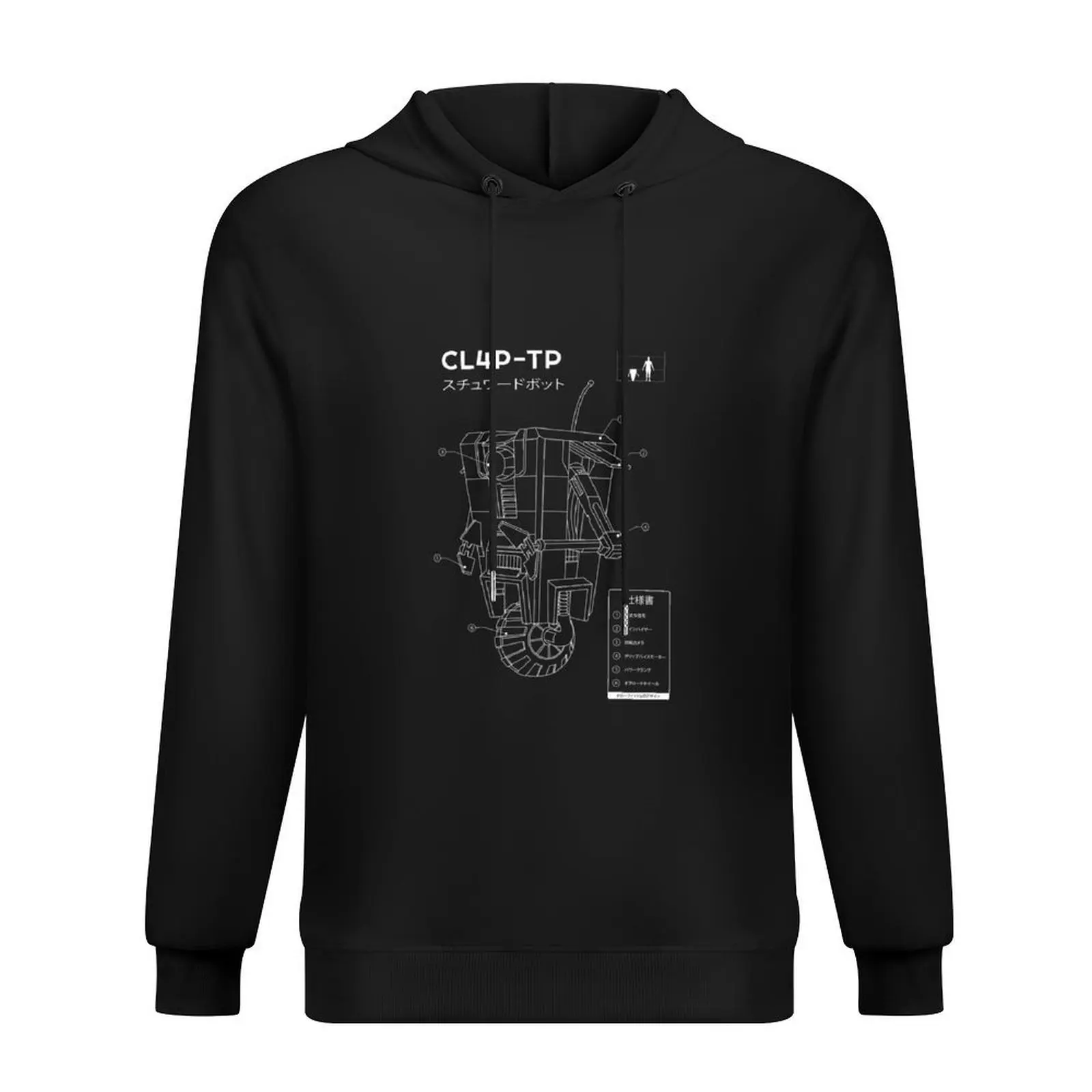 

Claptrap Blueprint Hoodie men's clothing men's sweat-shirt set autumn clothes mens clothes man hoodie