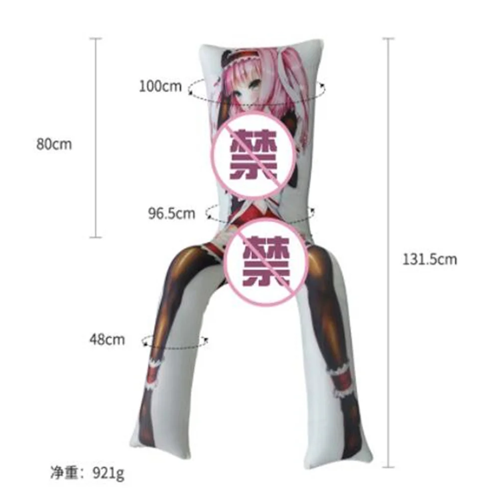 Female Mannequin Inflatable Pillow, Comic, Whole Body, Toroso, Shooting Mode, Maniqui for Household Furnishings, E160