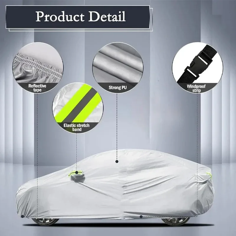 All-Season Car Cover for TOYOTA Levin- Outdoor Full Protection, Waterproof Dustproof Heat-Resistant
