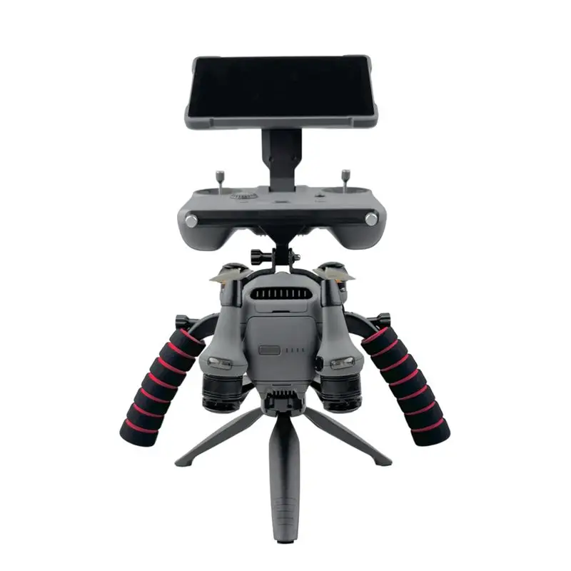 Y44A Dual Handle Handheld Gimbal Stabilizer for DJI 4 Pro Ground Shooting Stand Tripod Drone Accessories for RC PRO2