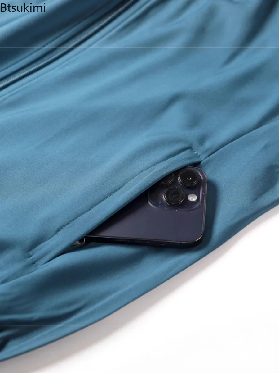 Summer New Men's Ultra-thin Ice Silk Vests Sleeveless Breathable Vest Jacket Men Outdoor Casual Sport Climbing Fishing Waistcoat