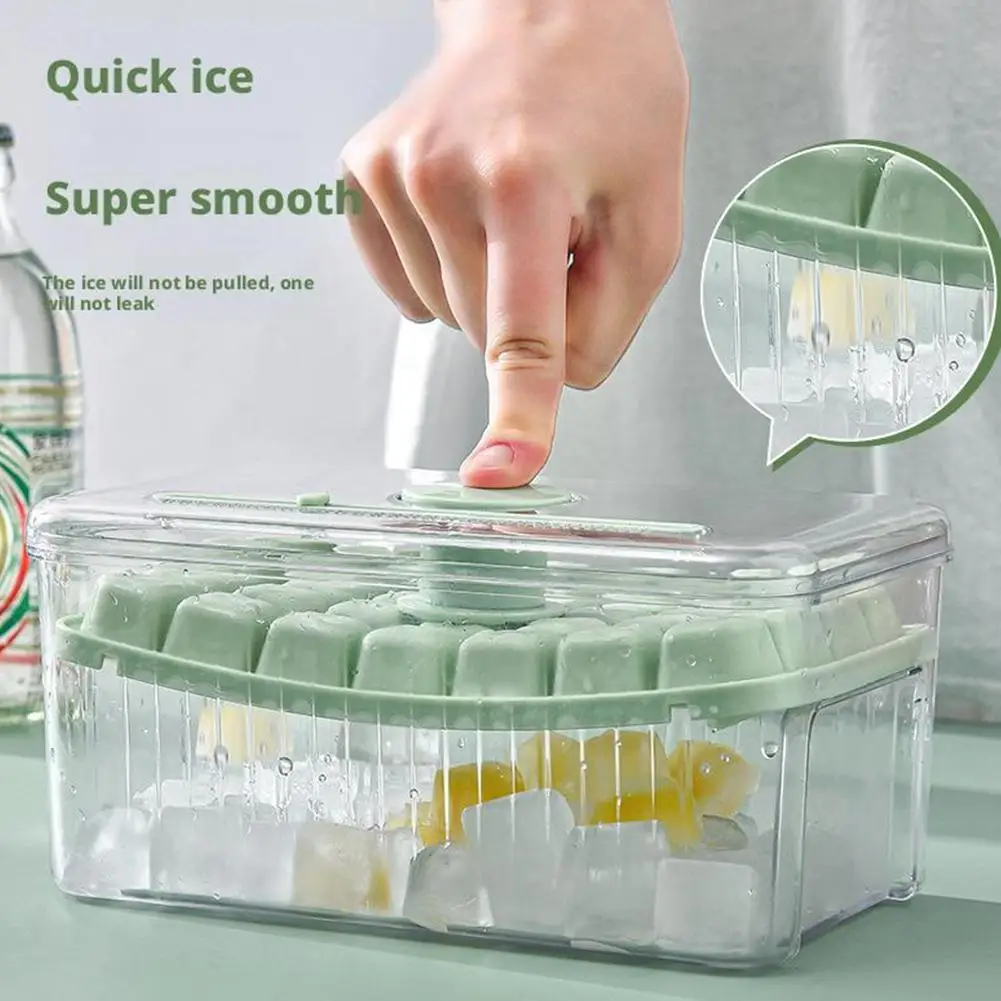 

28/56 Grids Ice Cube Mold Home Ice Box Model Ice Tray Cocktail Pressing Tools Summer Whiskey Freezing K4n0