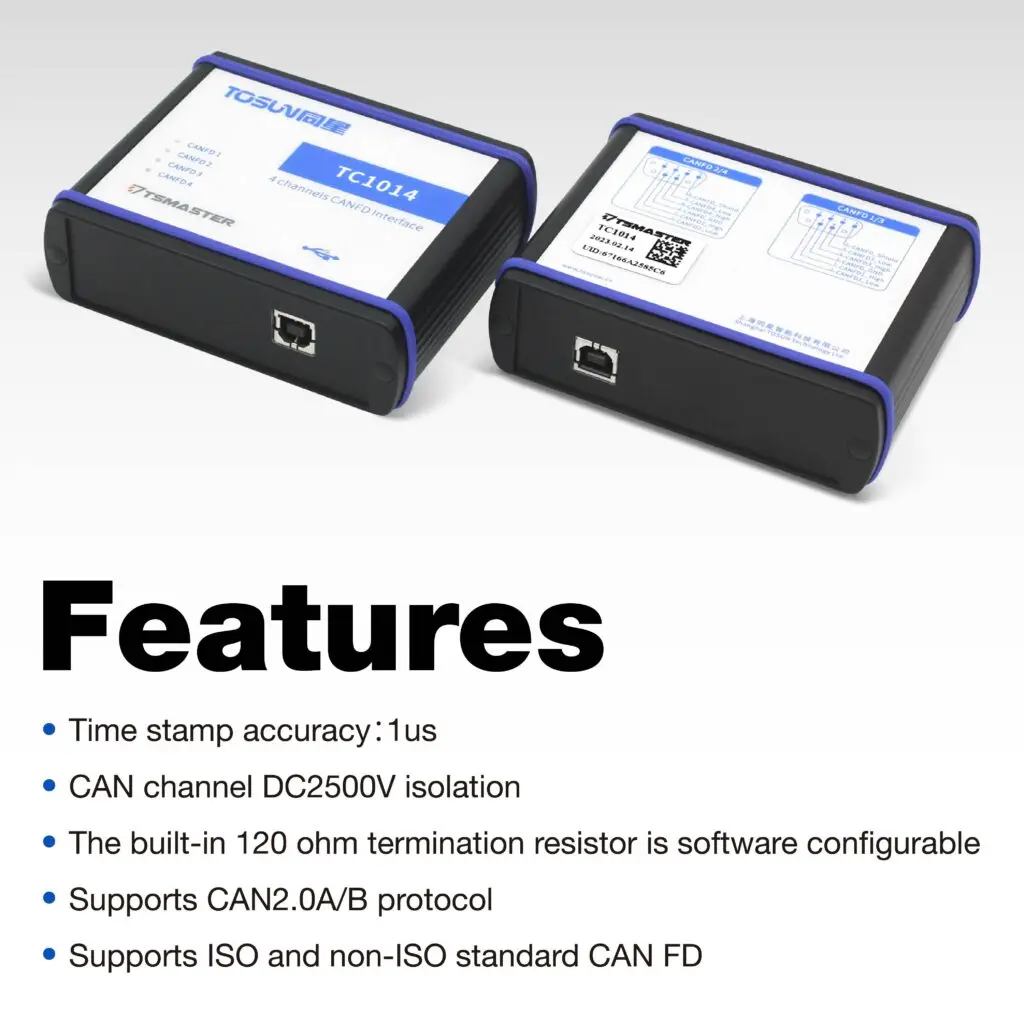 TC1014-4สามารถ (FD) เพื่ออะแดปเตอร์ USB