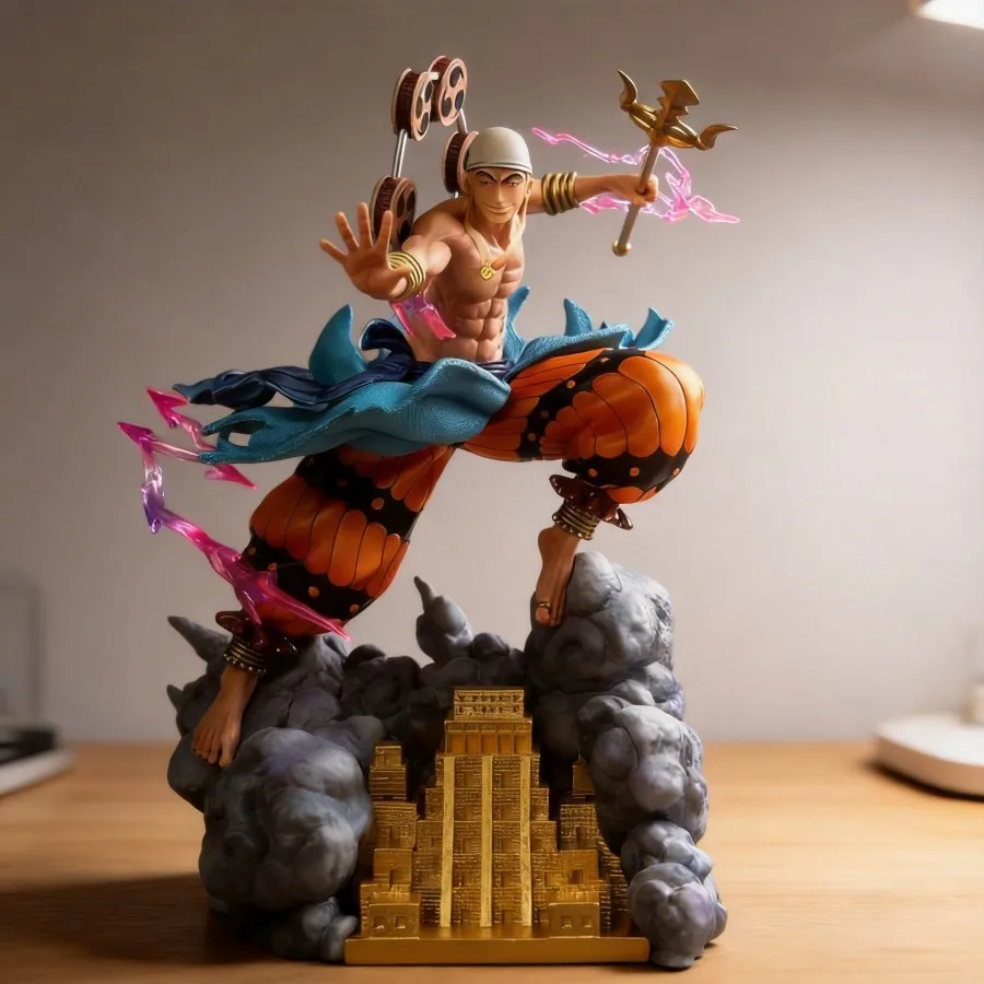 

Anime Figure Enel - One Piece 28cm Desktop Decoration Birthday Gift Anime Peripheral Collectible Model