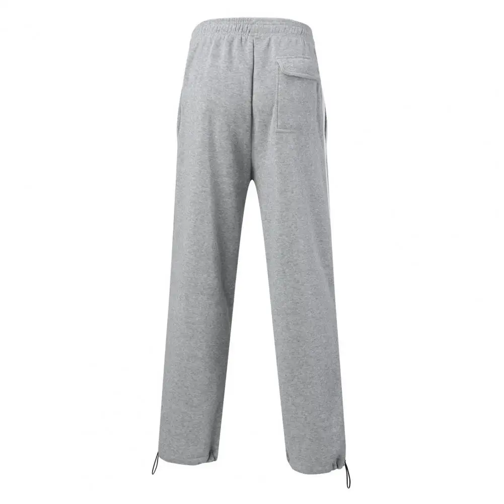 

Men Casual Pants Men's Loose Fit Side Stripe Sport Pants with Drawstring Waist for Gym Training Jogging Soft Breathable Solid
