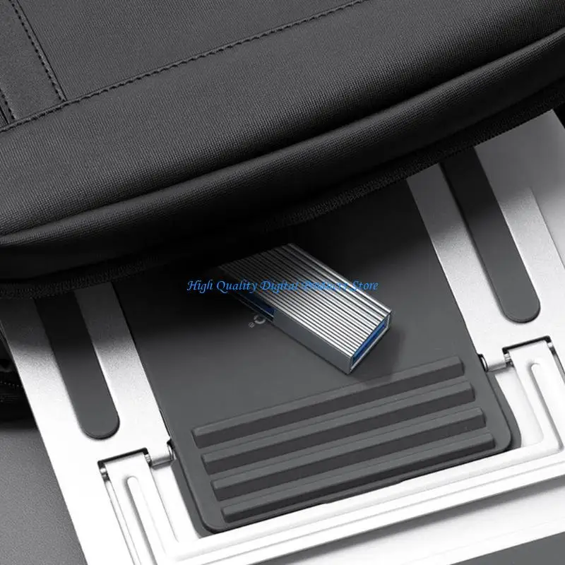 

U2JE Aluminum USB Type C Hubs With 1xUSB3.0 3xUSB2.0 Port Highly speed Data Transfer