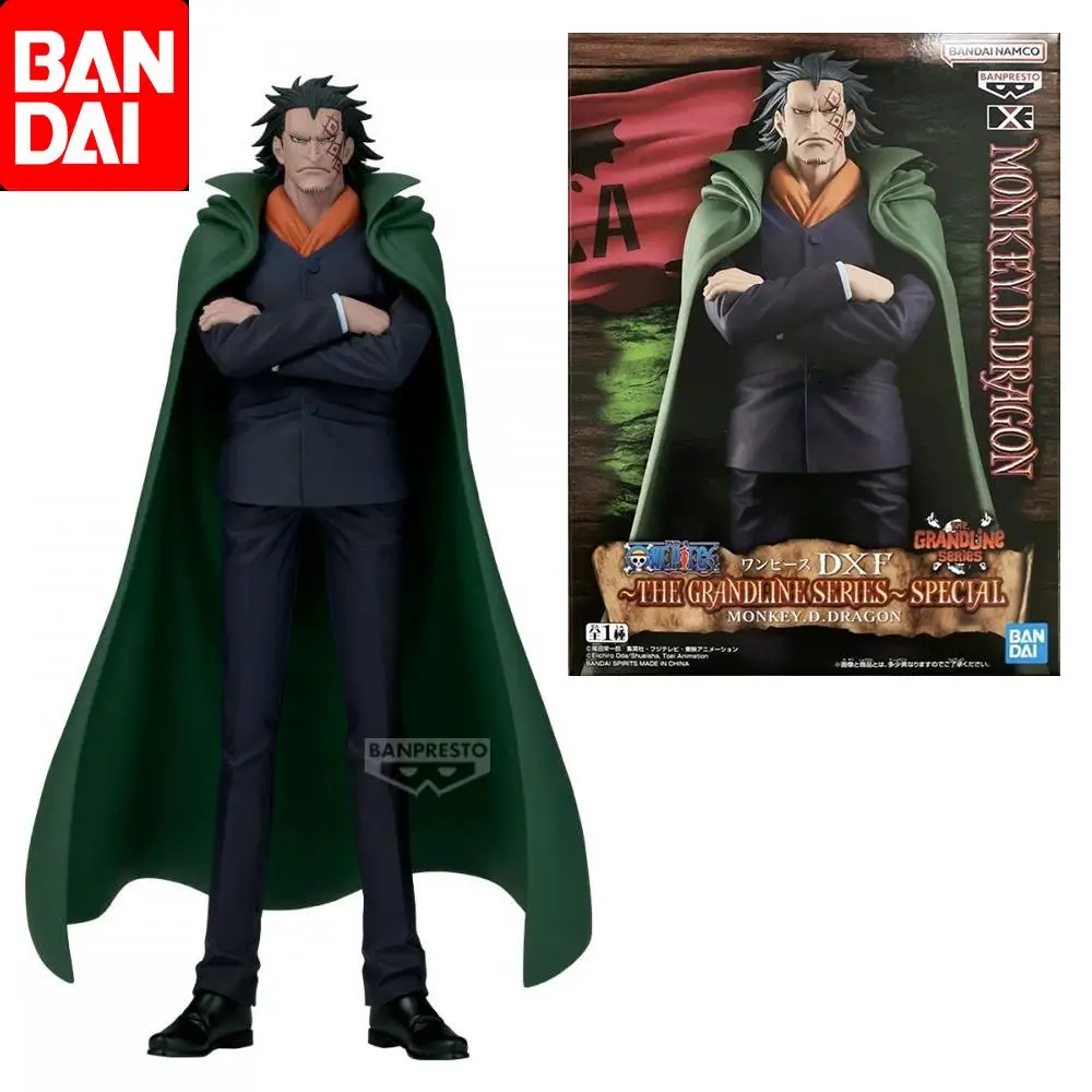 

Bandai Original ONE PIECE DXF THE GRANDLINE SERIES SPECIAL Monkey D. Dragon Аниме Фигурки Игрушки Для Мальчиков Девочек Детские Подарки