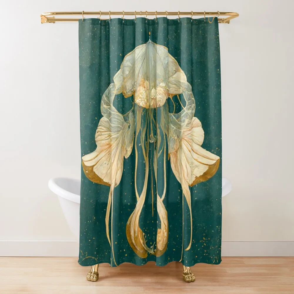 

Art Nouveau Jellyfish 4 Shower Curtain Bathroom Decor Curtain