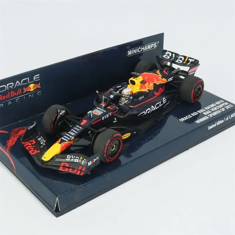 MINICHAMPS 1:43 2022 F1 RB18 #1 Max SPANISH AZERBAIJAN Racing Model Car