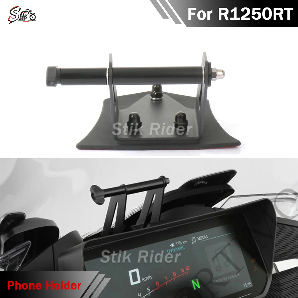 

Для BMW R 1250 RT R1250RT 2021 2022 2023 2024- адаптер держателя телефона с GPS-навигацией, новые аксессуары для мотоциклов, кронштейн диаметром 12 мм