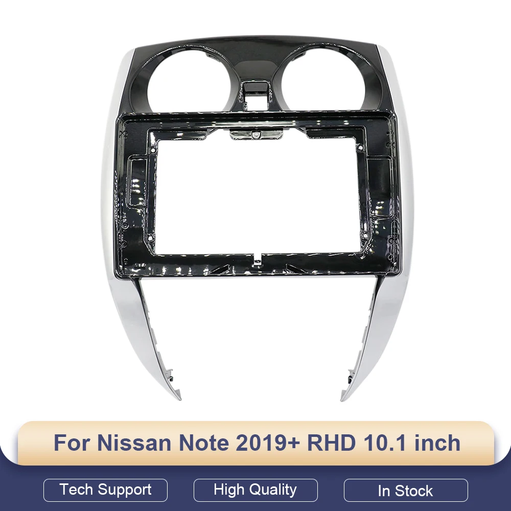 

Для Nissan Note 2019+ (правый руль) — 10,1-дюймовая сенсорная панель для автомобильного DVD-плеера, рамка, аудиопанель, аксессуары для интерьера