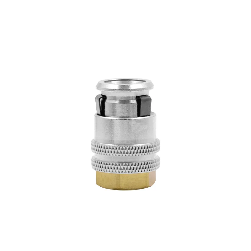 Self‑Locking Tire Air Chuck, Quick Plug Inflation Nozzle Connector, Air Pump Hose Joint Car Tire Inflator Accessory