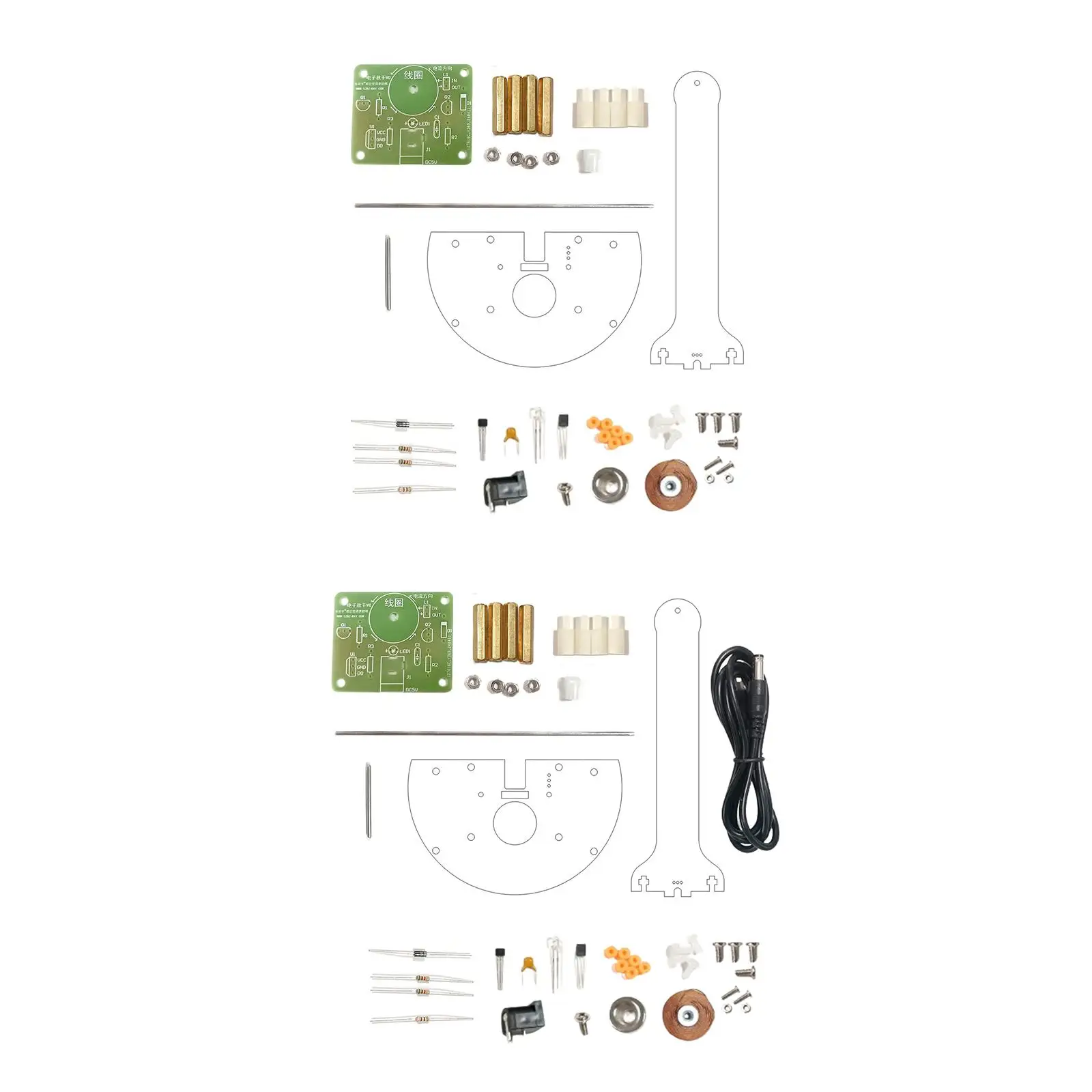 Swing Experiment Kit Hand Assembled Multiuse Puzzle Assembly for Creative Gift Development Toy Teens Teaching Prop Children