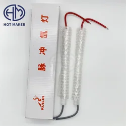 IPL flash Lamp 7*65*130 mm -Wire ( 2 pieces order ) ,  Flash  Pumped  Cheap Chinese     Hair Removal