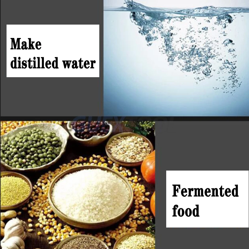 10L Distiller น้ำไวน์ Steamer Brewing อุปกรณ์ย่างไวน์เครื่องกรองน้ำไวน์บรั่นดี Essential น้ำมัน Brewing ชุด