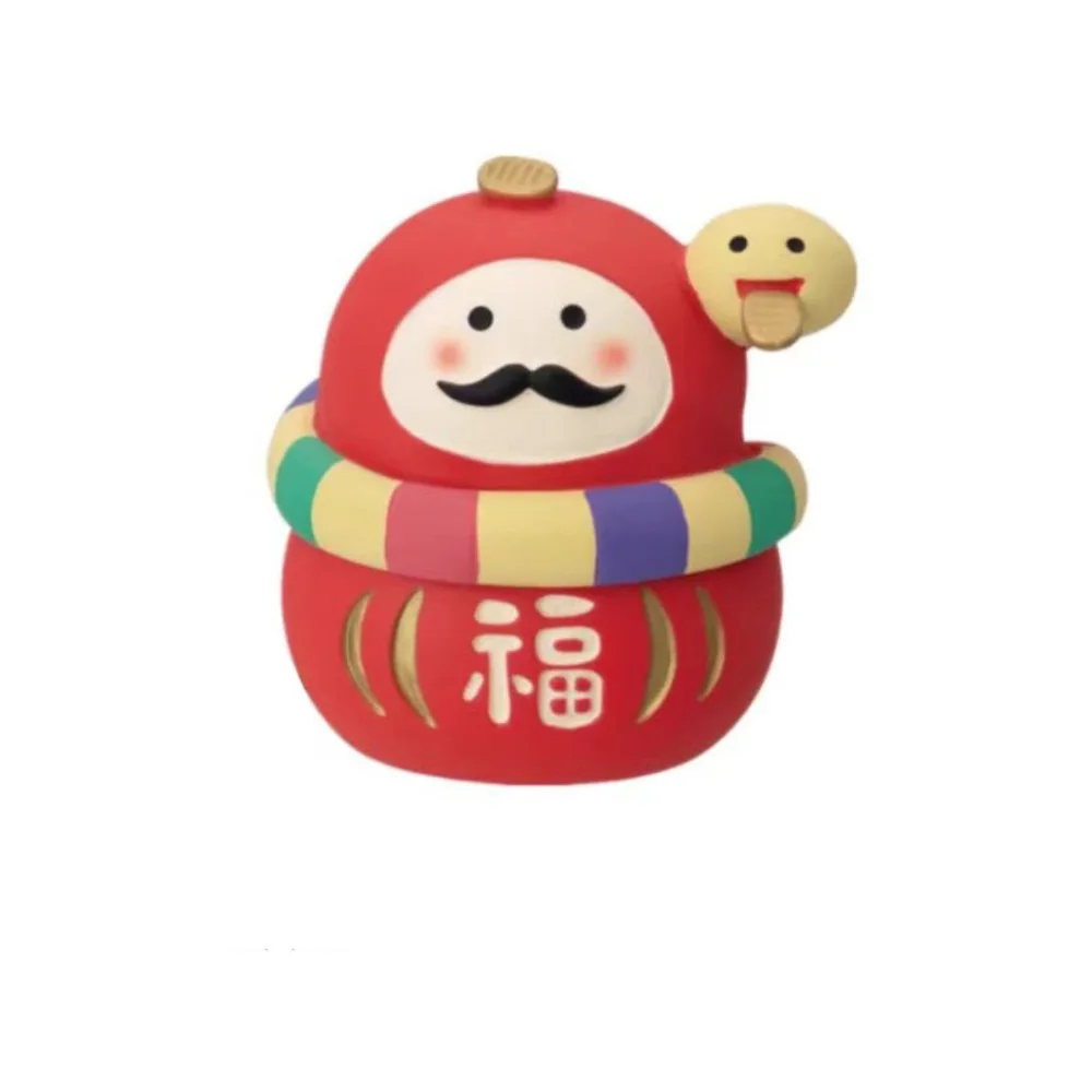 

Japanese Style ZAKKA Cat Figurines Resin DIY Craft New Year Desktop Ornament Micro Landscape Miniature Handmade