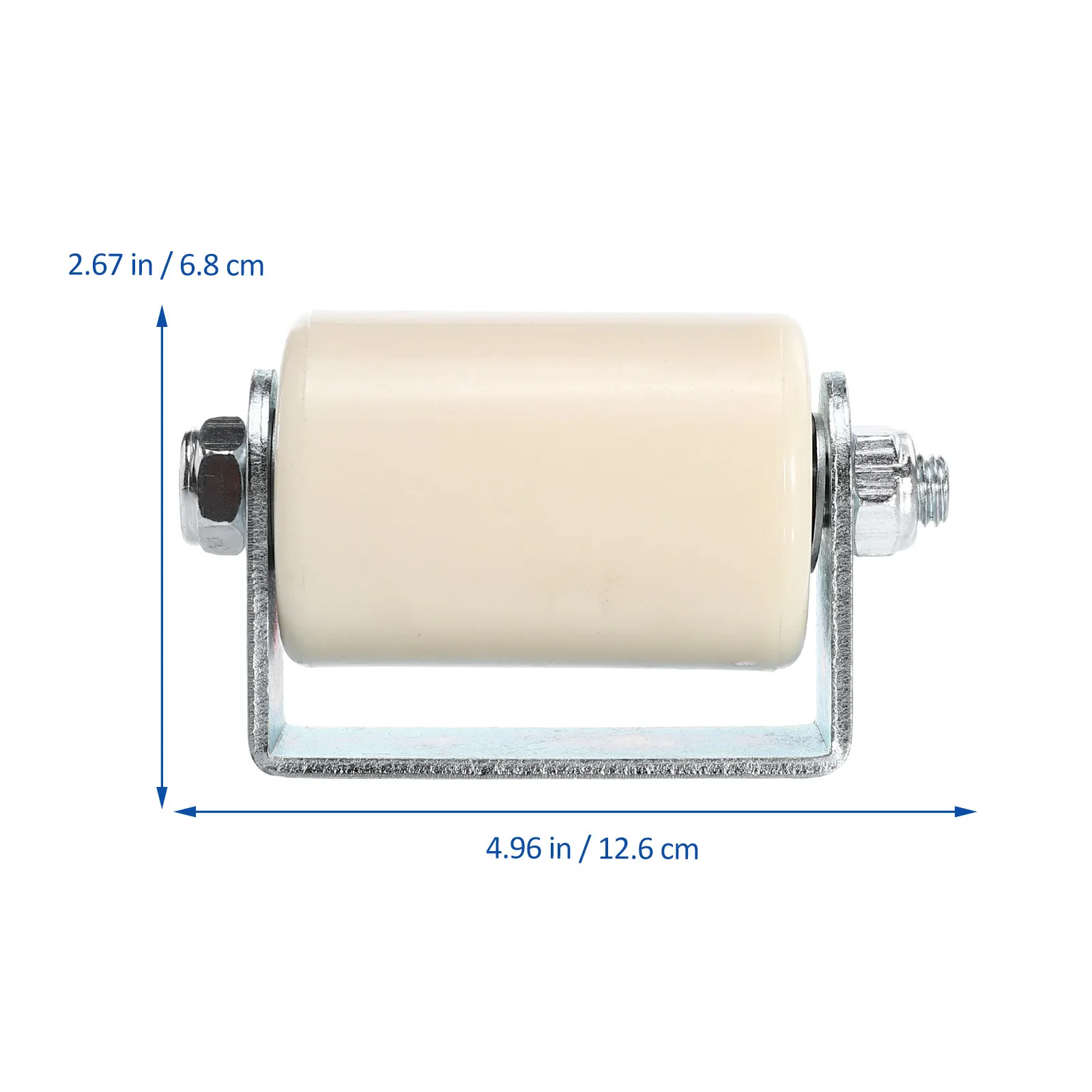 4pcs Nylon Sliding Gate Roller Pulley Block Single Wheel for Electric Gate Guiding Rail Door Wheel Home Improvement Hardware
