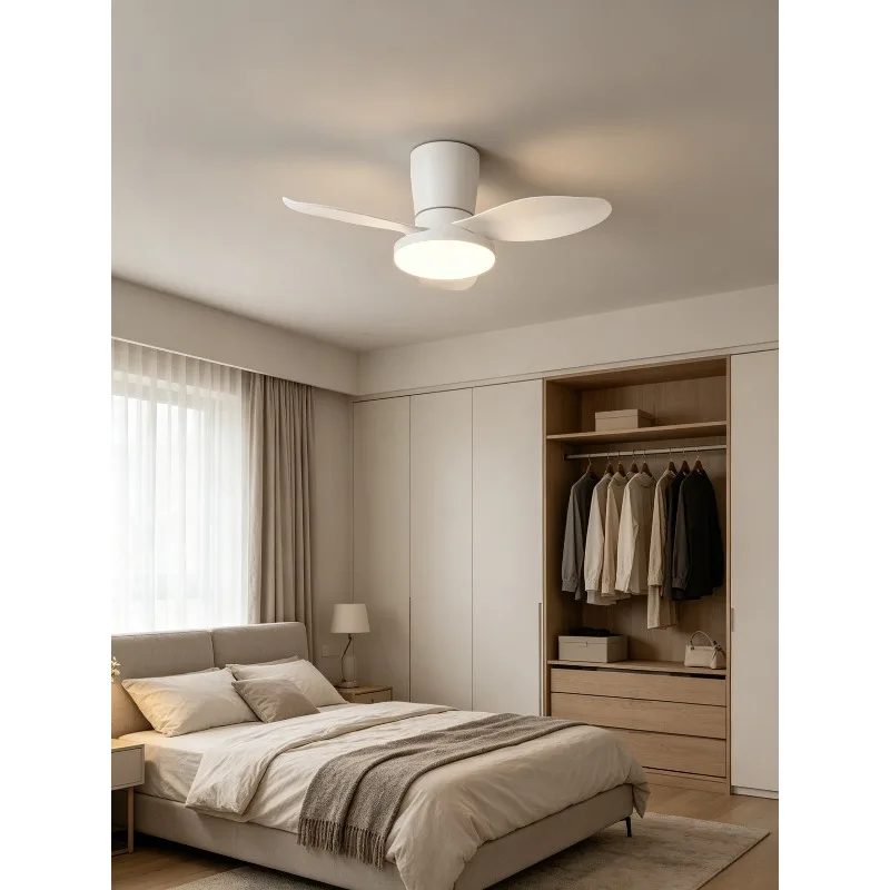 Vintage Silent Fandelier, High‑Speed Airflow Ceiling Fan Light with Eye‑Friendly Lighting, 3‑in‑1 Lamp for Bedroom Dining Room