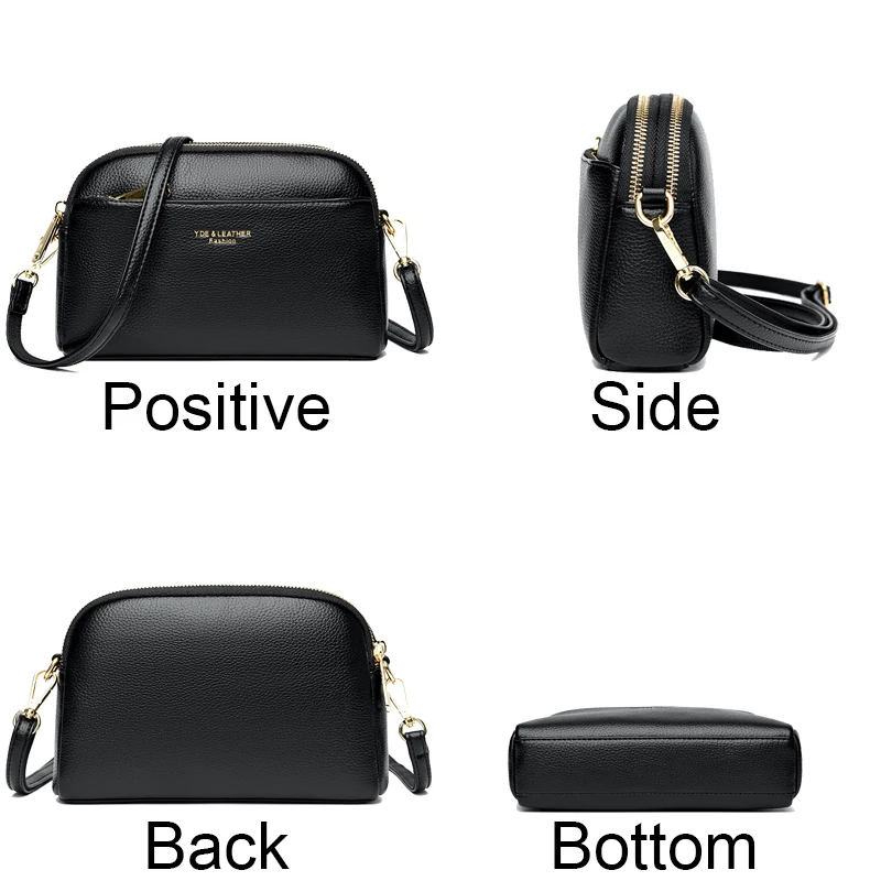 High Quality Soft Leather Bags 2024 New Ladies Purses And Handbags Famous Designer Crossbody Shoulder Bag Sac A Main