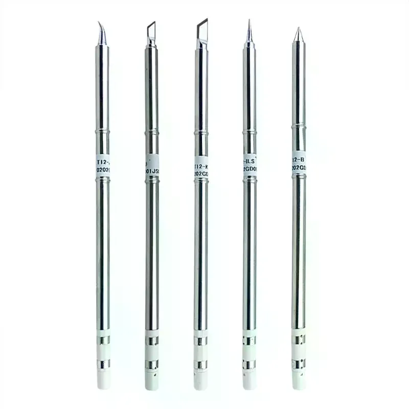 T12 I ILS J02 JL02 K KU Soldering Iron Tips For Hakko Fx951 DIY T12 Electric Soldering Iron Soldering Station Welding Tools