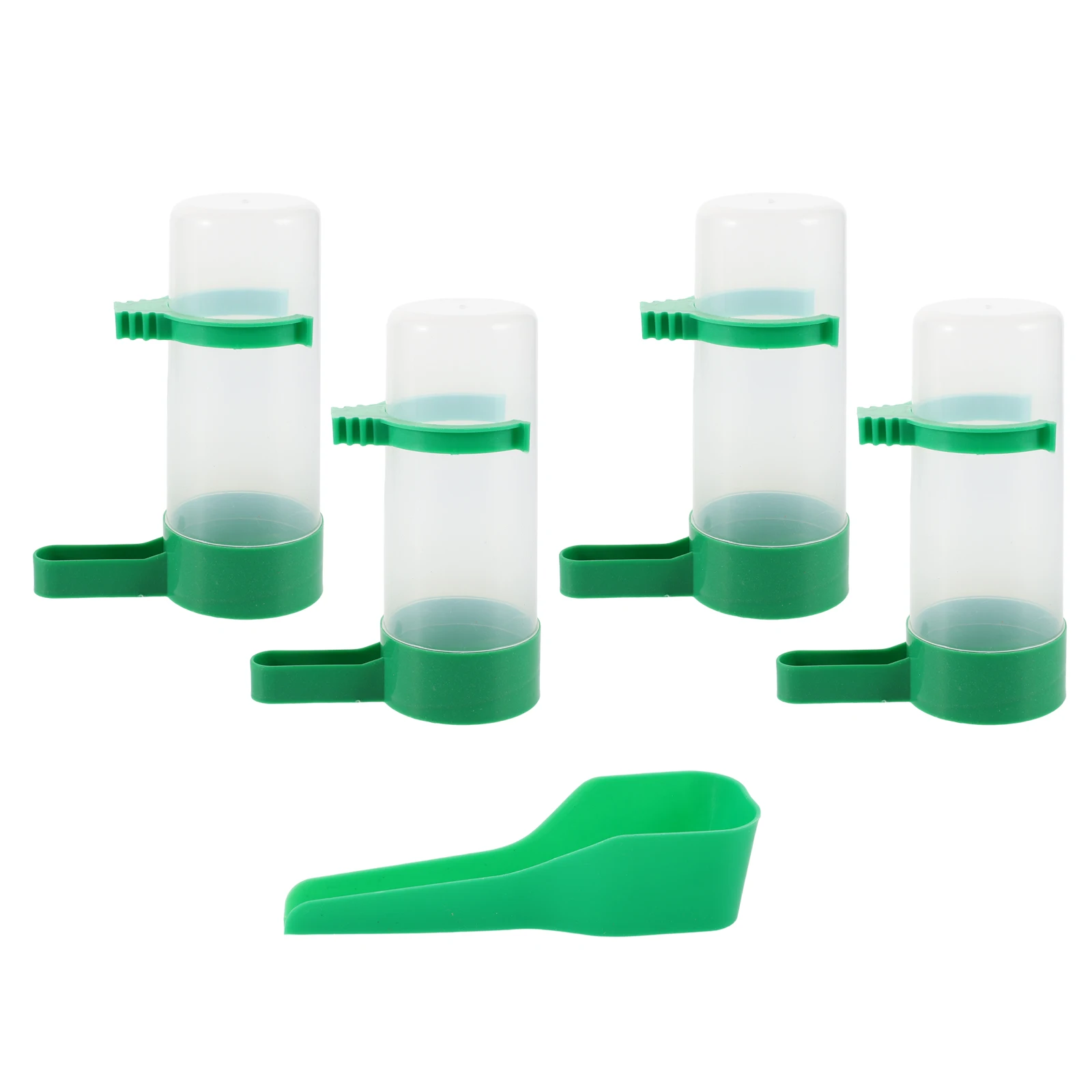 

Automatic Bird Cage Waterer Parrot Drinking Machine Healthy Feeding Solution Plastic Cup Hanging Tableware Accessories Pet