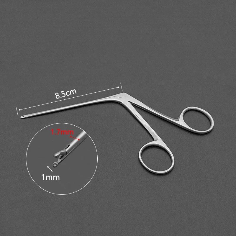 Stainless Steel Microscopic Middle Ear Forceps Earwax For Household Use