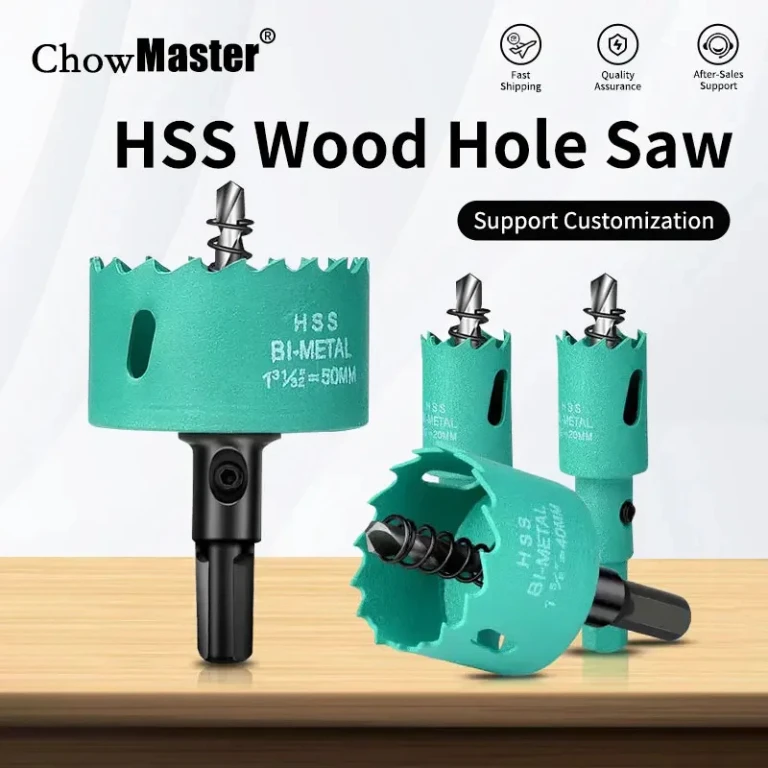 

CHOWMASTER 1 шт. 16-200 мм биметаллическая кольцевая пила по дереву, сверло из быстрорежущей стали, новая кольцевая пила M42, для потолочного освещения, открытие гипсокартона