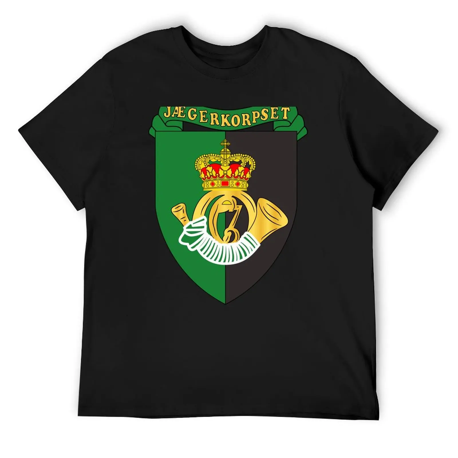 

Denmark - Jaeger Corps - Special Opns Command wo Txt T-Shirt anime tshirt Anime t-shirt Short sleeve tee black t-shirts for men