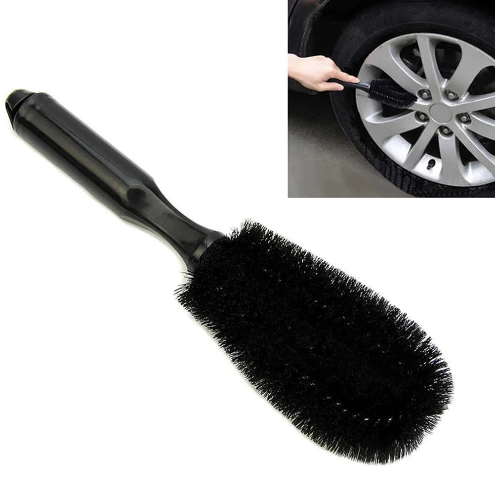 1PC Wheel Tire Rim Scrub Brush Car Truck Motorcycle Bike Washing Cleaning Tool Auto Detailing Brushes Car Access