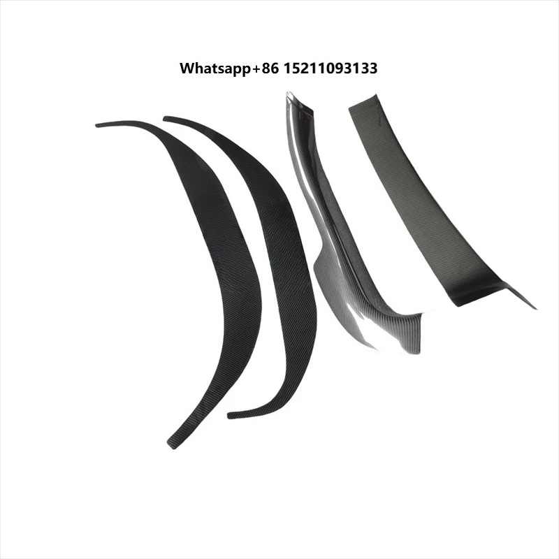 Dry Carbon Glossy Matte Carbon Fiber Door Sill Threshold Panel for 12C-MP4 650S N Style