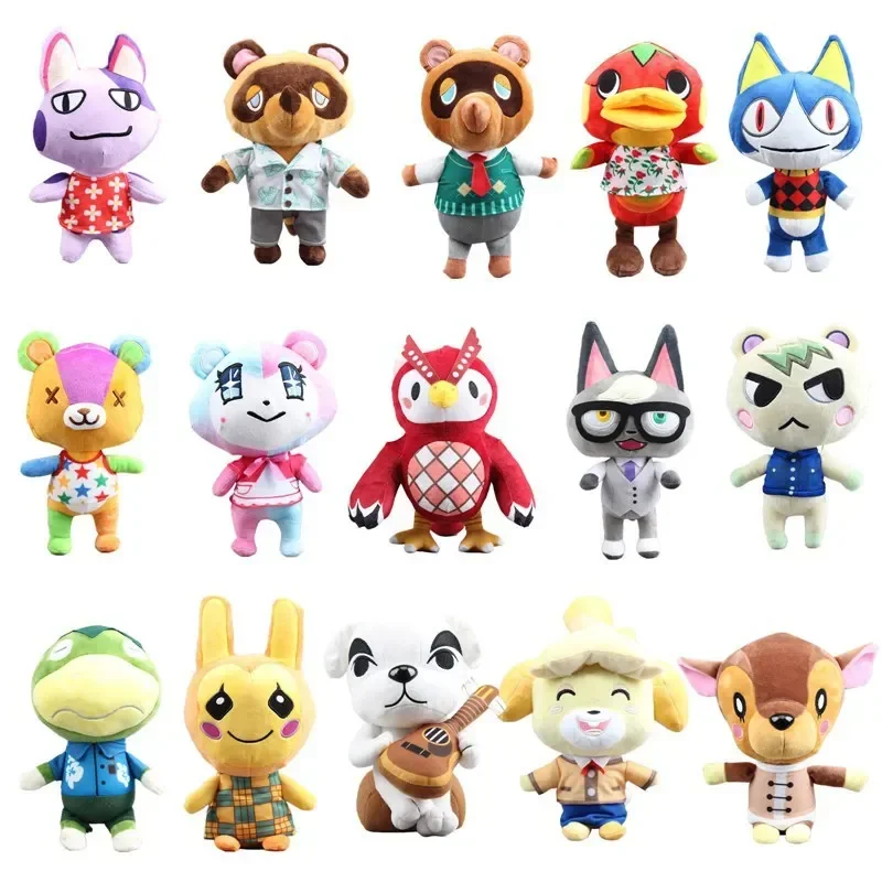 25-33cm Animal Crossing Plush Toy Anime Plush Toy Plush Toy Stuffed Animals Soft Plush Children Gifts Doll Birthday