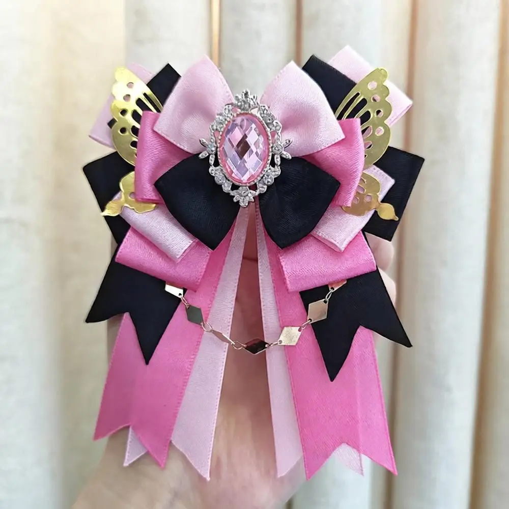 Versatile Double Layer Ita Bag Charm DIY With Chain Bow Pendant Anime Theme Bag Pendant For Ita Bag Decoration
