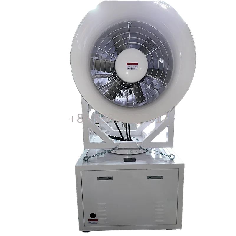 Fog Cannon Dust Suppression with Photoelectric Integrated Remote Control for Precise and Safe Operation Fog Cannon Mist Fan