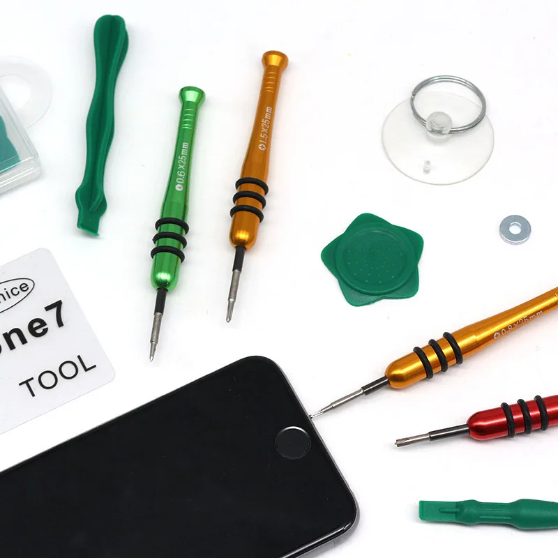 ชุดเครื่องมือซ่อมโทรศัพท์มือถือ 11 in 1 ชุดไขควงเปิดสำหรับ iPhone iPad แล็ปท็อป คอมพิวเตอร์ ชุดเครื่องมือถอดประกอบ