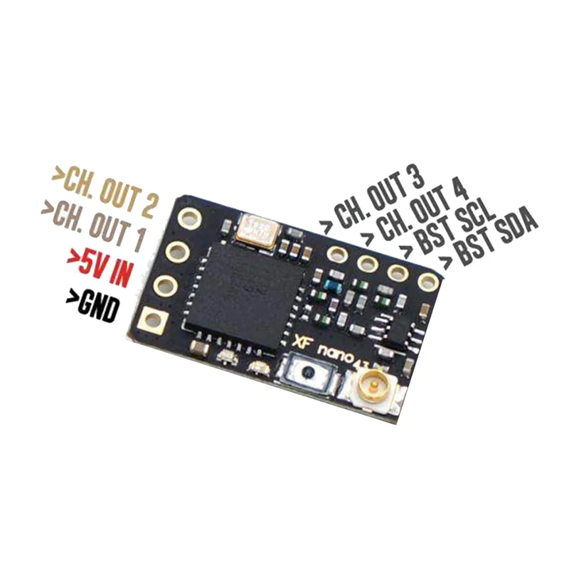 ABKN-สําหรับ TBS CROSSFIRE NANO RX SE ตัวรับสัญญาณ FPV CRSF 915 Mhz วิทยุระบบยาว RC FPV สําหรับทีม BLACKSHEEP
