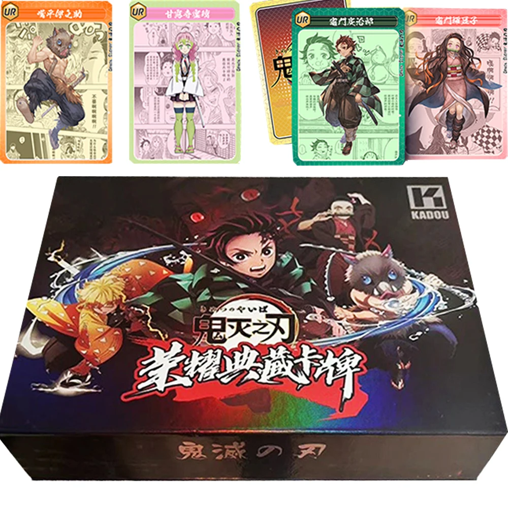 

Anime Demon Slayer Card Tomioka Giyuu Rengoku Kyoujurou Genuine Peripheral Collection Card Toys Children Favorite Birthday Gifts