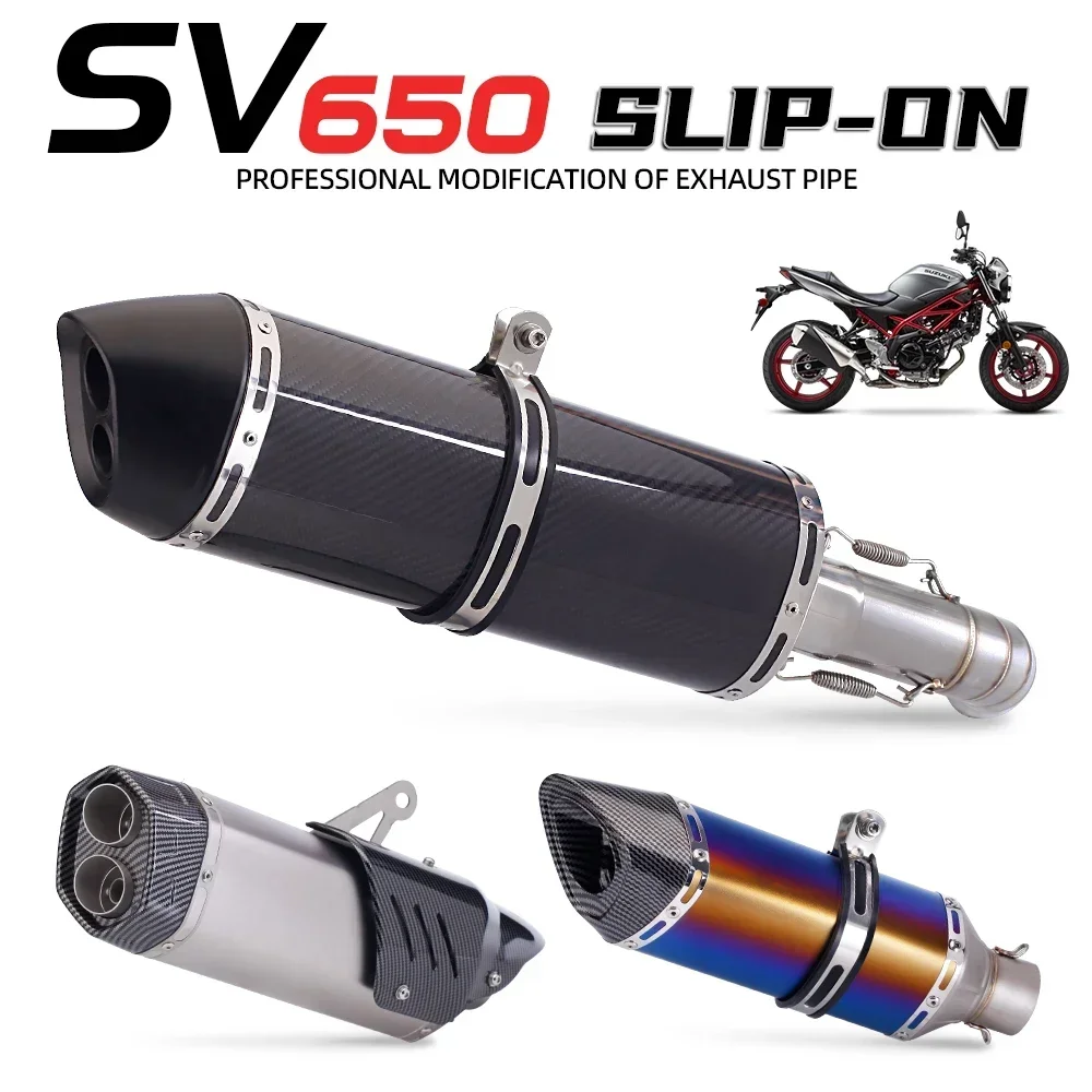 

For Suzuki SV650 Motorcycle System Escape Slip On Front Tube Link Pipe Connect Original Full Motorcycle Exhaust System Jiu